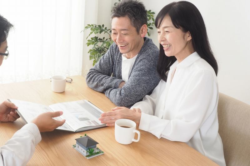 外壁塗装の流れ5.　外壁塗装の打ち合わせ　イメージ