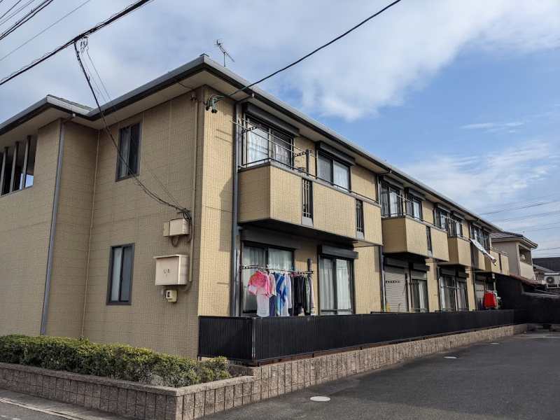 清須市　賃貸アパート　外壁塗装　施工前　イメージ