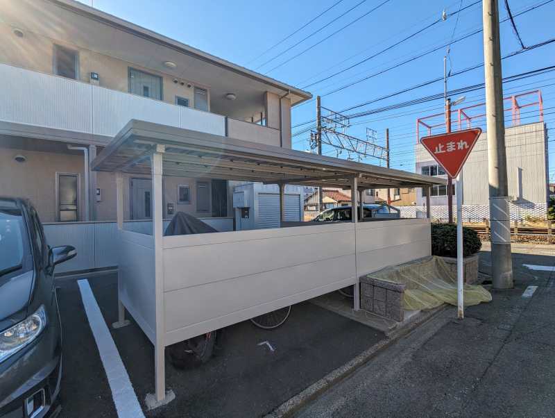 清須市　おしゃれな賃貸アパート　外壁塗装　施工例　イメージ