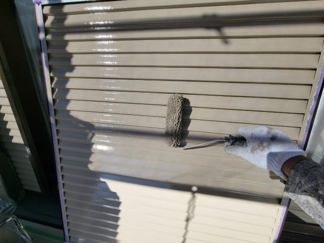 名古屋市中川区 おしゃれな和風住宅 外壁塗装 施工例 雨戸塗装 イメージ