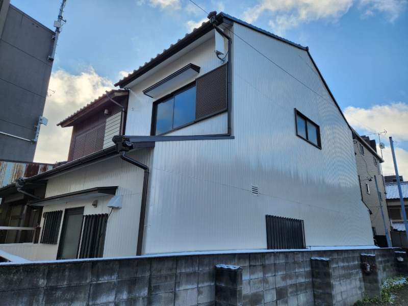 名古屋市北区　賃貸住宅　外壁塗装　施工例の写真