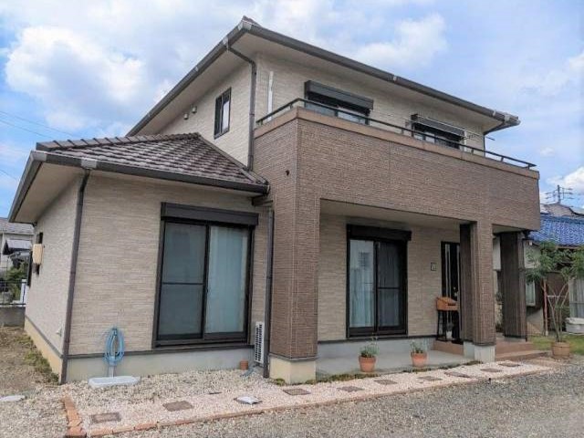 名古屋市守山区 おしゃれなダブルトーン外壁塗装 施工前 イメージ