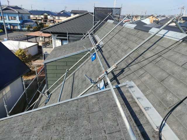 刈谷市 ミサワホーム 屋根塗装 施工前 イメージ