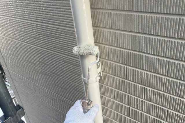 雨樋おすすめ塗装色　ブラウン・茶系　イメージ