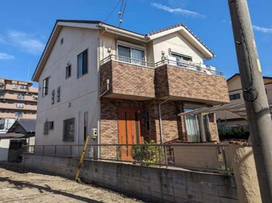 名古屋市緑区 ナチュラルテイスト南欧風住宅 外壁塗装 施工例 イメージ