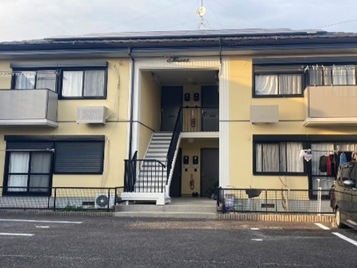 安城市　アート林Ｂ棟様　賃貸アパート外壁塗装　施工例の写真