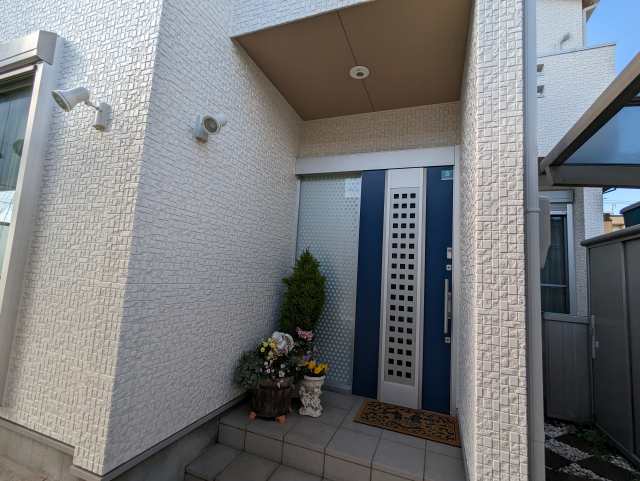 名古屋市中村区 玄関塗装 施工後 イメージ
