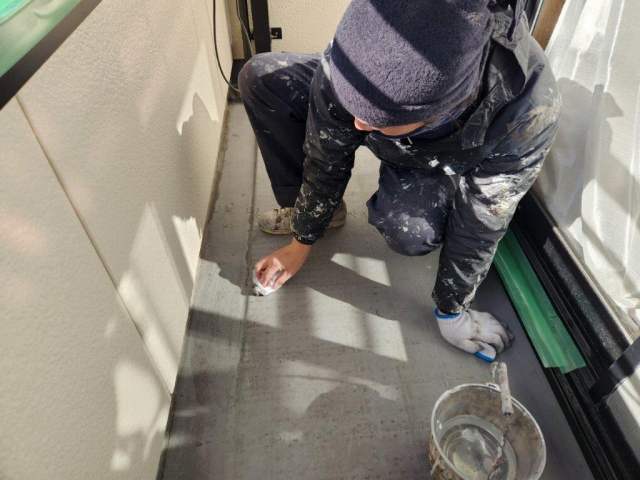 名古屋市北区 3階建住宅 ダブルトーン外壁塗装 施工例 イメージ