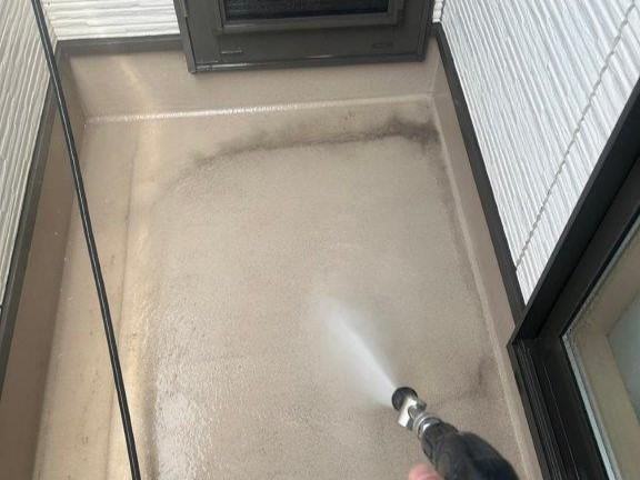 名古屋市緑区 ナチュラルテイスト 洋風住宅 外壁塗装 施工例 高圧洗浄 イメージ