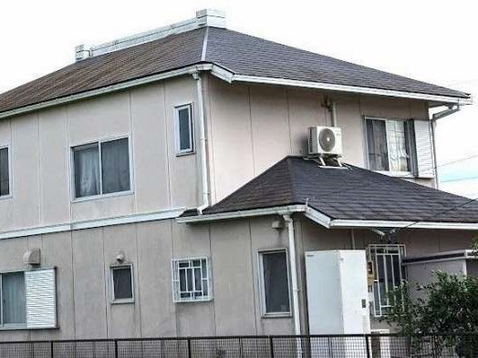 稲沢市　ネイビー系　セキスイハイム　外壁塗装　施工例　塗装前イメージ