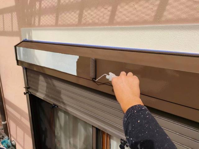 シャッターボックス　ブラウン・茶系　塗装色　日塗工番号　イメージ