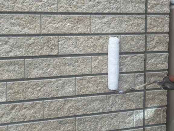 名古屋市緑区 ナチュラルテイスト 洋風住宅 外壁塗装 施工例 1階外壁 イメージ