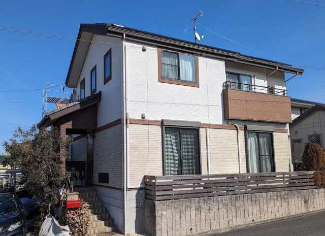 名古屋市緑区 ナチュラルテイスト 洋風住宅 外壁塗装 施工例 イメージ