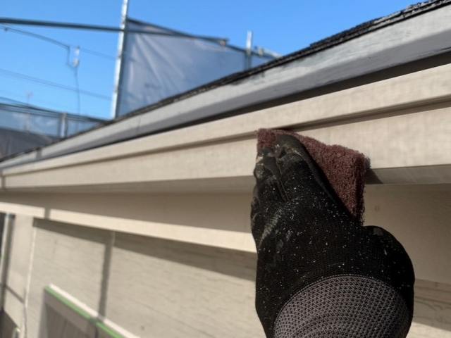 名古屋市西区 2階建てモダン住宅 外壁ダブルトーン外壁塗装 施工例 イメージ