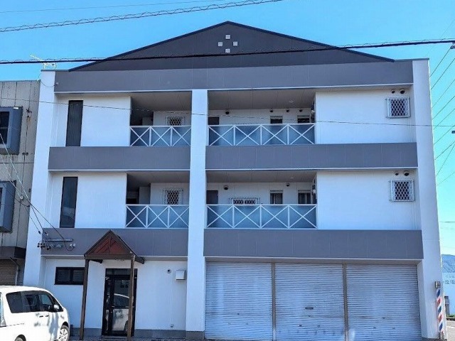 海津市 賃貸アパート「アビタチオン海津」様 外壁塗装 施工後 イメージ