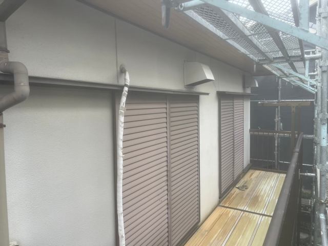 日進市　やさしいベージュ系　和風住宅　外壁塗装　施工例　イメージ