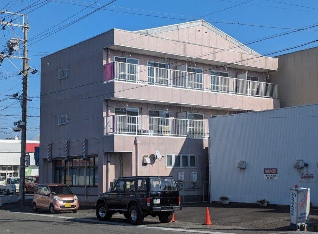 海津市 賃貸アパート「アビタチオン海津」様 外壁塗装 施工前 イメージ