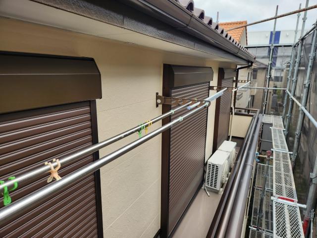 中村区　南欧風住宅　ブロック多彩仕上げ　外壁塗装　施工例　イメージ