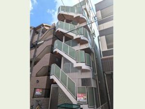 名古屋市中区　賃貸アマンション「グリーンハウス」様　外壁塗装　施工例