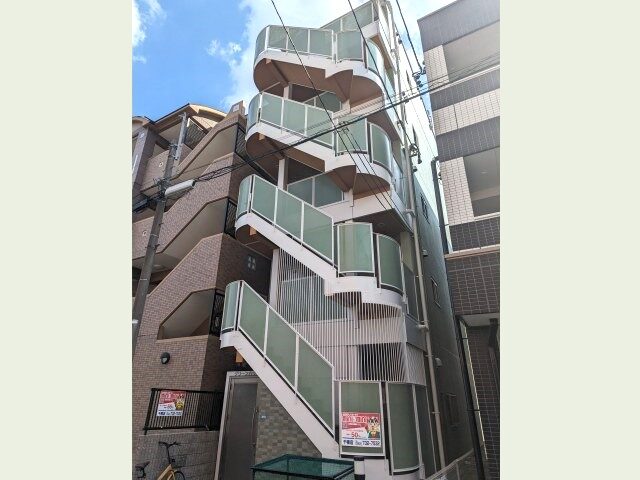 名古屋市中区　賃貸アマンション「グリーンハウス」様　外壁塗装　施工例の写真