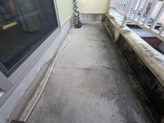 名古屋市東区　グリーン系　モダン住宅外壁塗装　施工後