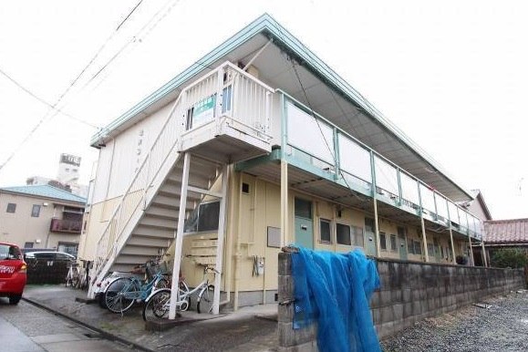 名古屋市西区 賃貸アパート「福井コーポ」様 外壁塗装 施工例 塗装前 イメージ
