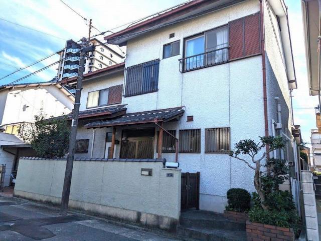 名古屋市東区 薄紫系 上品な和風住宅 外壁塗装 施工例 塗装前 イメージ