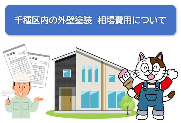 千種区内の外壁塗装　相場費用について　イメージ