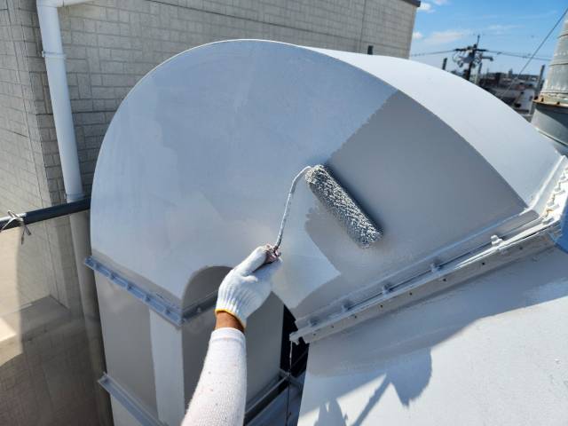 中川区「仏像・寺院佛具 有限会社 竹正」様 外壁塗装 施工例 イメージ