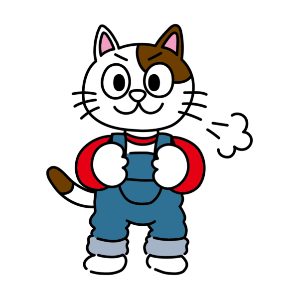 塗装屋さん のぶちゃん（ねこ）塗装屋さんとして、今後の目標　イメージ