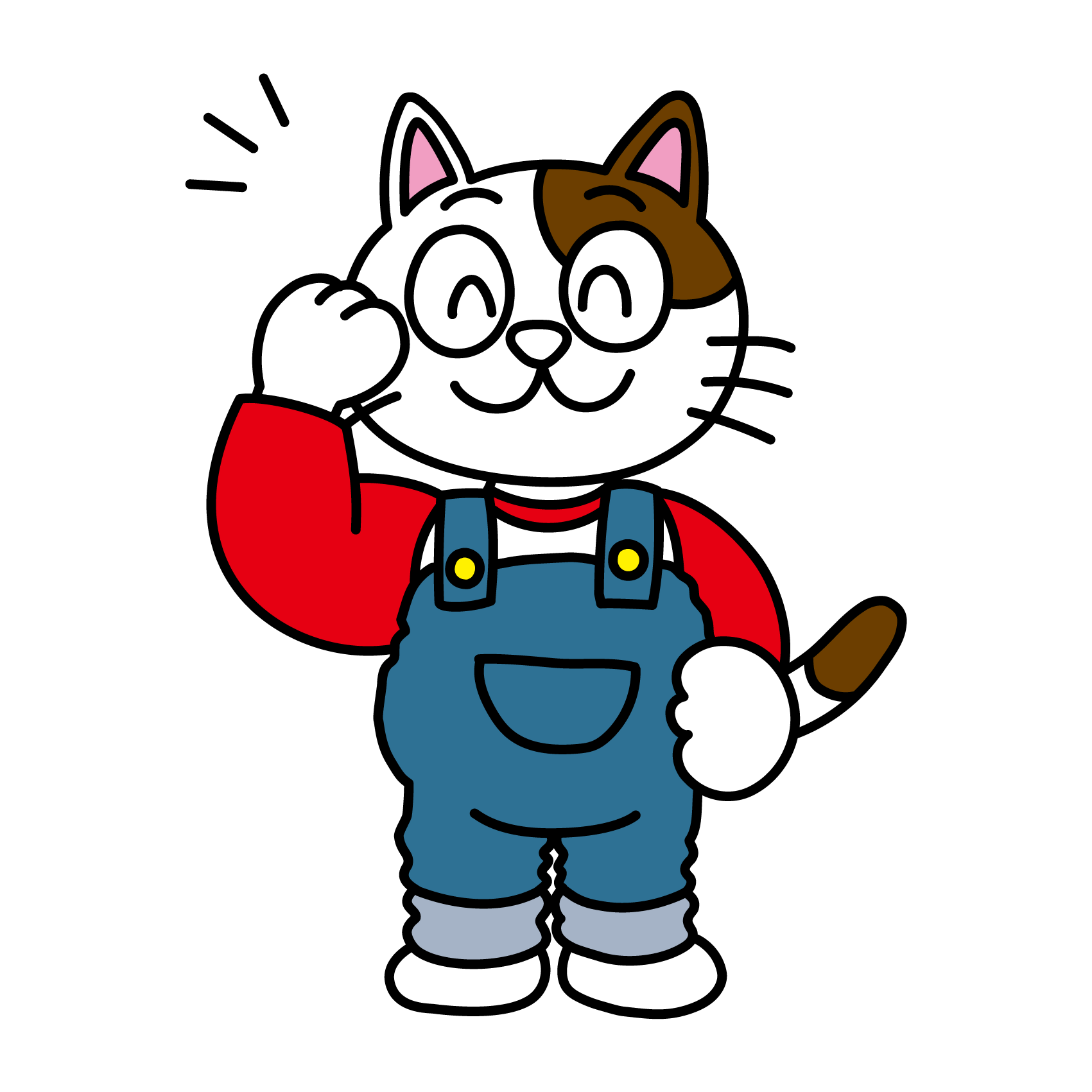 塗装屋 のぶちゃん（ねこ） 質問内容　イメージ