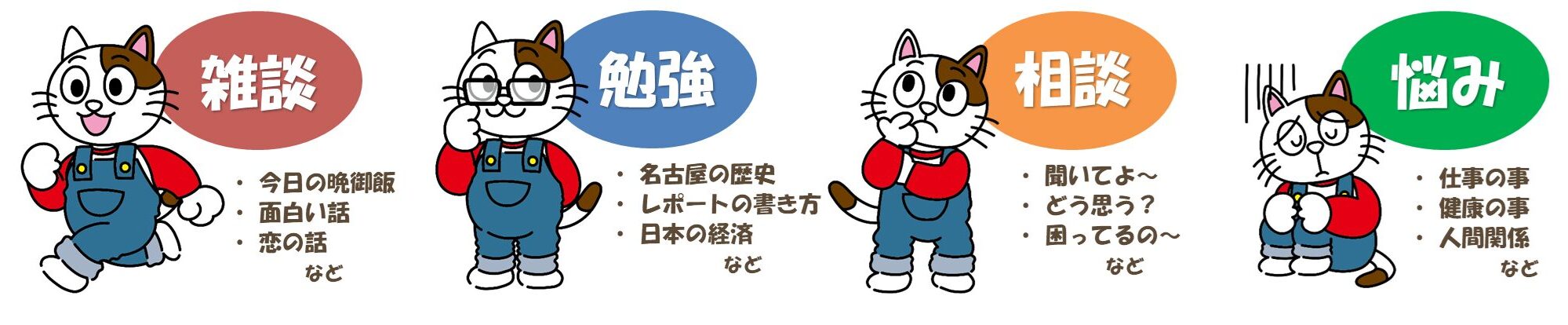 塗装屋 のぶちゃん ねこ 小躍り イメージ