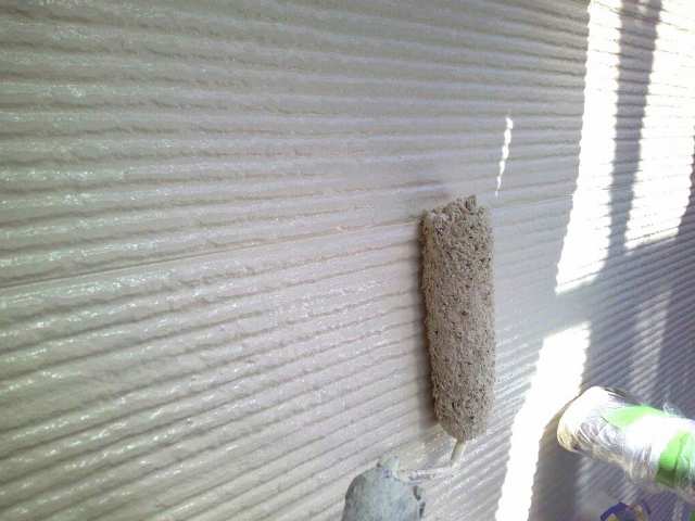 瀬戸市 かわいい洋風住宅 屋根 外壁塗装 施工例 外壁上塗り イメージ