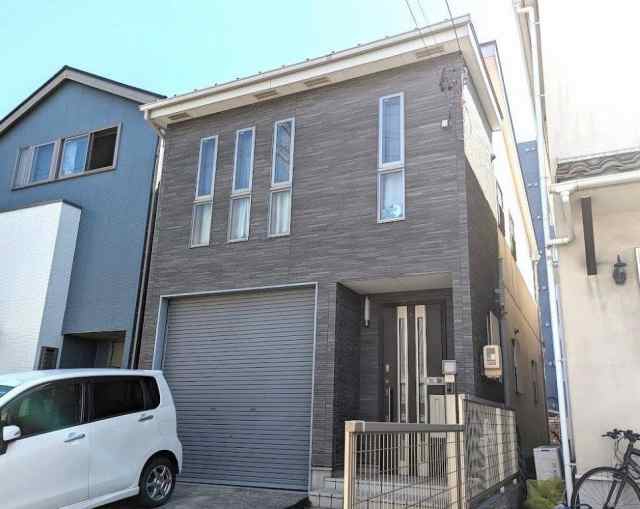 名古屋市西区 シンプルモダン住宅 外壁塗装 施工例 塗装前 イメージ