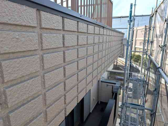 名古屋市西区　スタイリッシュモダン住宅　外壁塗装　施工例　イメージ
