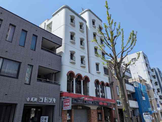 名古屋市千種区 「本山プラザ」様 外壁塗装 施工例 塗装前 イメージ