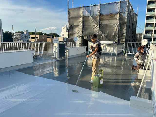 名古屋市千種区 「本山プラザ」様 外壁塗装 施工例 イメージ