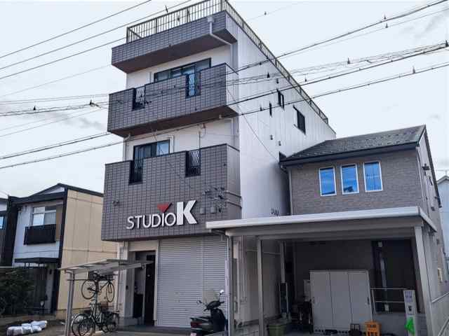 名古屋市西区　スタイリッシュモダン住宅　外壁塗装　施工例の写真
