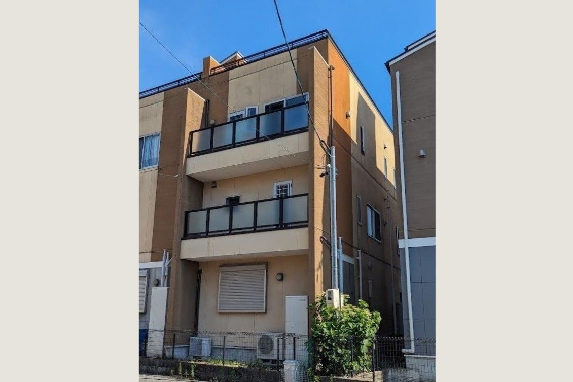 名古屋市千種区 モダン住宅 外壁塗装 施工例 塗装前 イメージ