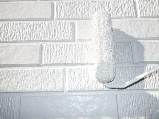名古屋市東区 多彩仕上げ シンプルモダン住宅 外壁塗装 施工例 アクセント外壁塗装 イメージ