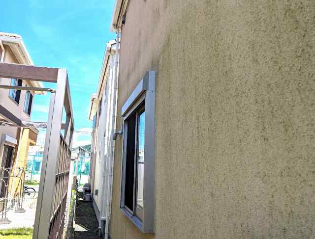 守山区 住友林業 南欧風住宅 外壁塗装 施工例 外壁汚れ イメージ