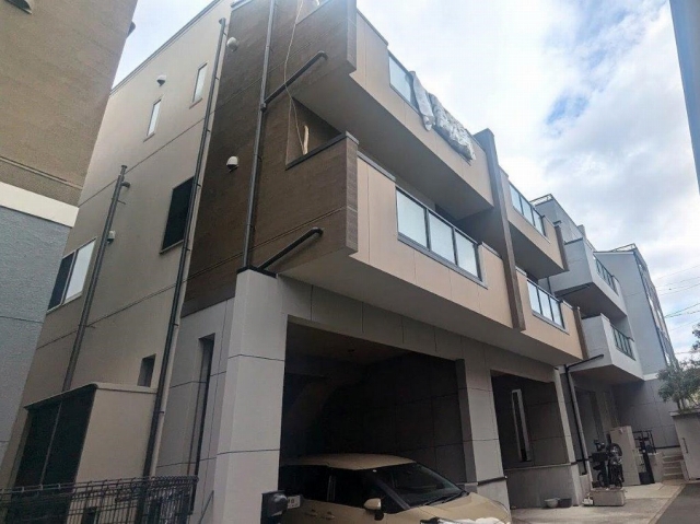 千種区 モダン住宅 外壁塗装 施工例 完成 イメージ