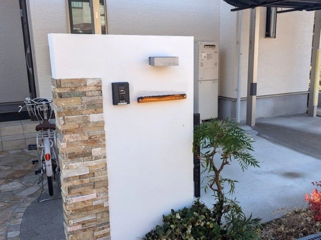 大府市 シンプルモダン住宅 外壁塗装 施工例 イメージ