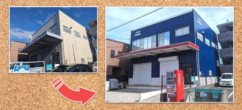 昭和区　シンプルモダン住宅　外壁塗装　施工例　イメージ
