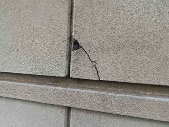 千種区 グレージュ×ブラウン系 モダン住宅 外壁塗装 施工例 イメージ