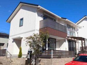 桑名市　ミサワホーム　お洒落な外壁塗装　施工例