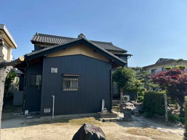 清須市　黒系　シックな和風住宅　外壁塗装　施工例　完成➁　イメージ
