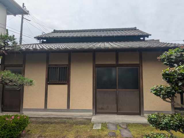 清須市 離れの木部塗装 施工例 塗装前 イメージ