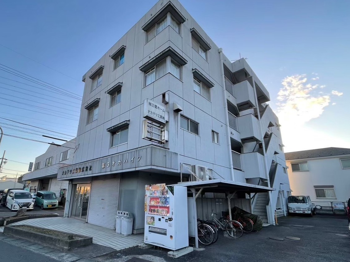 春日井市 賃貸マンション 外壁塗装 施工例 塗装前 イメージ