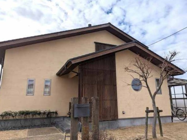 江南市 ナチュラル和モダン住宅 外壁塗装 施工例 イメージ